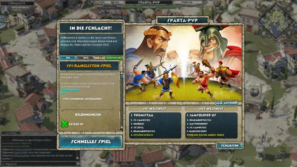 Age of Empires Online PVP Platz 6 Weltweit